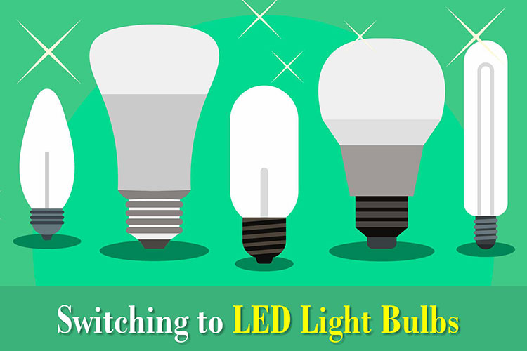 Switching to LED Light Bulbs